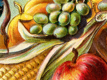 Load image into Gallery viewer, 1909 Thanksgiving Turkey Poster: Retro Fall Harvest Postcard Wall Art, Decoration