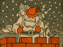Load image into Gallery viewer, 1897 St. Nicholas Magazine Cover POSTER! (up to 24" x 36") - Santa Claus - Decoration - Chimney - Rudyard Kipling - New York - London