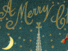 Load image into Gallery viewer, 1907 Santa and Reindeer Poster - Christmas Art Print