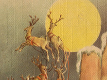 Load image into Gallery viewer, 1953 Night Before Christmas Book POSTER! (up to 24" x 36") - Santa Claus - Decoration - Sleigh