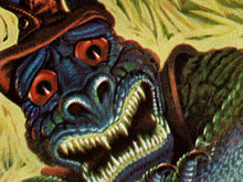 Load image into Gallery viewer, Science Fiction POSTER (up to 24x36) - April 1959 - Vintage - Space - SciFi - Lizard - Alien - Fantasy - Wizard