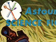 Load image into Gallery viewer, Science Fiction POSTER (up to 24x36) - April 1959 - Vintage - Space - SciFi - Lizard - Alien - Fantasy - Wizard