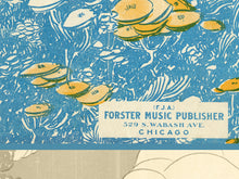 Load image into Gallery viewer, Aloha Oe Vintage Hawaiian Music Poster – Retro Island Art Print, Queen Liliʻuokalani Waltz Sheet Music Cover