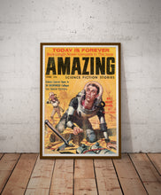 Load image into Gallery viewer, Vintage Style 1958 Science Fiction Poster - Space Antique Sci-Fi Retro