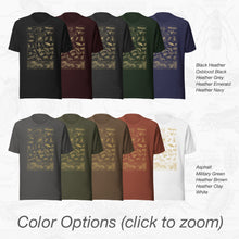 Load image into Gallery viewer, Vintage Insect Illustration T-Shirt | Retro Entomology Bug Graphic Tee