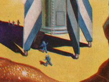 Load image into Gallery viewer, 1957 Retro Sci-Fi Woman Art Print – Bold 1950s Poster, Science Fiction – Spaceship