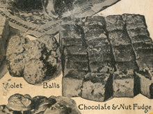 Load image into Gallery viewer, 1905 Homemade Candies Cookbook Poster - Victorian Edwardian Vintage Antique Art