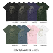 Load image into Gallery viewer, Cheshire Cat Soft Slim T-Shirt - Adventures in Wonderland - Alice - Characters - Literature - Lewis Carroll