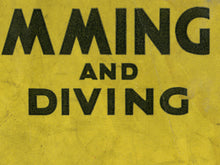 Load image into Gallery viewer, 1934 Swimming and Diving Poster - Vintage Sports Olympics