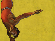 Load image into Gallery viewer, 1934 Swimming and Diving Poster - Vintage Sports Olympics