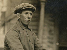 Load image into Gallery viewer, 1912 Excelsior Motorcycle Poster – Antique Motorbike Sepia Photo, Rider Wall Art, Retro Biker Decor, Vintage Historic Transportation Print