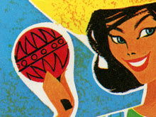 Load image into Gallery viewer, Vintage Floribbean Travel Brochure POSTER! (up to 24" x 36") - 1960's - Beach - Florida - Caribbean - Vacation - Tropical