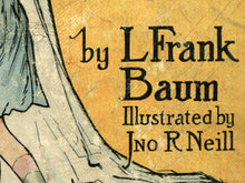 Load image into Gallery viewer, 1920 Glinda of Oz Cover POSTER - Wizard of Oz - Baum - Wicked - Movie - Book - Vintage