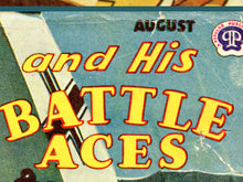 Load image into Gallery viewer, 1942 Dogfight Aviation Poster | Retro Battle Aces Airplane Warplanes Print | World War Plane