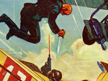 Load image into Gallery viewer, 1942 Dogfight Aviation Poster | Retro Battle Aces Airplane Warplanes Print | World War Plane