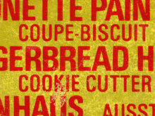 Load image into Gallery viewer, Vintage Gingerbread House Poster – Retro Christmas Holiday Cookie Cutter Art Print