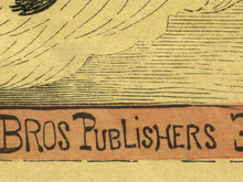 Load image into Gallery viewer, 1890 Mother Goose Poster! - up to 24" x 36" - Antique Book | Nursery | Kids | Children | Victorian