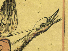 Load image into Gallery viewer, 1890 Mother Goose Poster! - up to 24" x 36" - Antique Book | Nursery | Kids | Children | Victorian