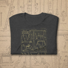 Load image into Gallery viewer, Vintage Gymnastics T-Shirt – 1930s French Fitness Art – Antique Exercise Illustration Tee – Unisex Sizing