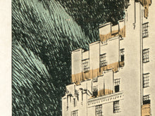 Load image into Gallery viewer, 1929 Hotel Plymouth Poster - 1918 Vintage Broadway New York City