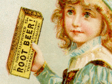 Load image into Gallery viewer, Antique Root Beer POSTER! (up to 24" x 36") - Late 1800's - Kitchen - Antique - Ad - Soda Fountain - Apothecary