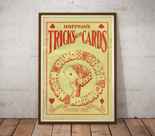 Load image into Gallery viewer, 1930 Hoffman's Tricks with Cards Print - Magic - Magician