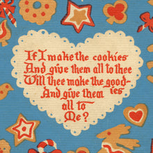 Load image into Gallery viewer, Holiday Goodies Cookie Hoodie – Vintage Christmas Treats Design - Sweets - Baker Gifts