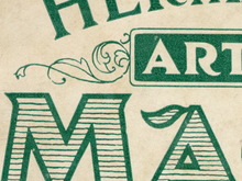 Load image into Gallery viewer, 1910 Hermann's Art of Magic POSTER - Magician - Performer - Stage - Tricks