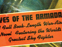 Load image into Gallery viewer, 1940 Fighting Ace Poster Print – Vintage WW2 Aviation Pulp Magazine Cover Art, Retro Airplane War Pilot Wall Decor, Military Art
