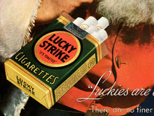 Load image into Gallery viewer, 1935 Santa Claus Ad (up to 24" x 36" Poster) - Christmas - Smoking - Naughty