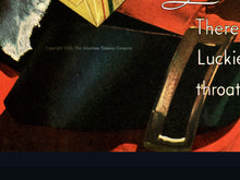 Load image into Gallery viewer, 1935 Santa Claus Ad (up to 24" x 36" Poster) - Christmas - Smoking - Naughty