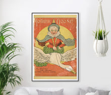 Load image into Gallery viewer, 1910 Mother Goose Digital Print! (up to 24 x 36) - Antique Book - Nursery - Kids