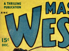 Load image into Gallery viewer, Vintage Western Comic Poster – Retro Cowboy Wall Art, Masked Rider Print, Wild West Home Decor