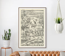 Load image into Gallery viewer, Oceania Digital Print - Vintage French Dictionary Poster Art - Anthropology - Culture