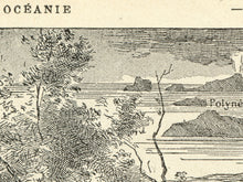 Load image into Gallery viewer, Oceania Digital Print - Vintage French Dictionary Poster Art - Anthropology - Culture