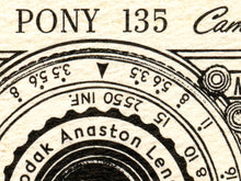 Load image into Gallery viewer, 1956 Pony 35mm Camera POSTER (up to 24" x 36") - Vintage - Film - Print - Photography - Gifts