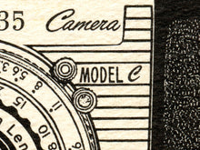 Load image into Gallery viewer, 1956 Pony 35mm Camera POSTER (up to 24" x 36") - Vintage - Film - Print - Photography - Gifts