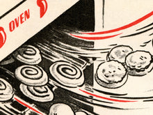 Load image into Gallery viewer, Baking Powder Vintage Ad POSTER! (up to 24" x 36") - 1940's - Kitchen - Cake - Cookies - Quick Bread - Cookbook - Antique