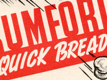 Load image into Gallery viewer, Baking Powder Vintage Ad POSTER! (up to 24" x 36") - 1940's - Kitchen - Cake - Cookies - Quick Bread - Cookbook - Antique