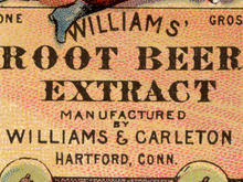 Load image into Gallery viewer, Victorian Root Beer Advertisement POSTER! (up to 24" x 36") - General Store - Kitchen - Antique - Ad - Soda Fountain - Apothecary