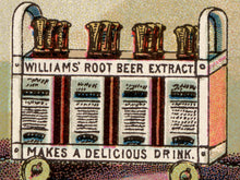 Load image into Gallery viewer, Victorian Root Beer Advertisement POSTER! (up to 24" x 36") - General Store - Kitchen - Antique - Ad - Soda Fountain - Apothecary