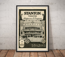 Load image into Gallery viewer, 1921 Stanton Theatre Program PRINT! (up to 24" x 36") - Film - Movies - Philadelphia - History - Vintage - Theater