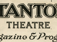 Load image into Gallery viewer, 1921 Stanton Theatre Program PRINT! (up to 24" x 36") - Film - Movies - Philadelphia - History - Vintage - Theater