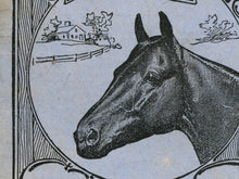 Load image into Gallery viewer, Vintage Horse Poster – "Dr. Earl S. Sloan’s Treatise on the Horse" – Antique Equestrian Wall Art for Western, Rustic, and Farmhouse Decor