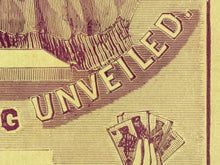 Load image into Gallery viewer, 1885 Secrets of Ancient & Modern Magic POSTER - Magician - Performer - Stage - Tricks - Levitation