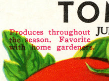 Load image into Gallery viewer, Tomato Vintage Seed Packet POSTER! (up to 24" x 36") - Kitchen - Vegetables - Garden