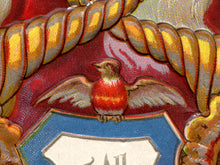 Load image into Gallery viewer, 1910 Santa Claus Christmas Postcard POSTER! (up to 24" x 36") - Martini - Cigar - Cornucopia - Colorful