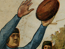 Load image into Gallery viewer, 1907 Football Magazine POSTER! (up to 24" x 36") - Sports - Vintage - Antique - Leather Helmet - Yale