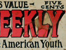 Load image into Gallery viewer, 1907 Football Magazine POSTER! (up to 24" x 36") - Sports - Vintage - Antique - Leather Helmet - Yale