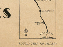 Load image into Gallery viewer, Vasquez Rocks Vintage Brochure Poster - Western Southwest Desert Movies